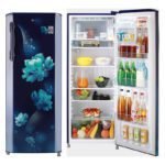 LG 261 L 3 Star Inverter Direct Cool Single Door Refrigerator (GL-B281BBCX, Shiny Steel, Fast Ice Making , Gross Volume- 270 L)
