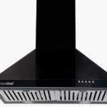 Greenchef BK60CHIMNEY Wall Mounted Chimney (Black 880 CMH)