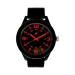 Fastrack Black Dial and Band Analog Plastic Watch for Unisex -NR38003PP13W