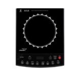 V-Guard VIC 1.6 ELN 1600 Watt Induction cooktop, 7 Cooking Modes, 4 Hour Timer Function, 24 Hour Preset Function