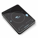 Rezek Ultron Collection Electric Touch Induction Cooktop 2000 Watt with Large Surface Copper Coil Non Stick Child Lock Auto Shut Off Overheat Protection Crystal Glass BIS Approved 1 Year Warranty