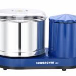 Sowbaghya Vibe 2Ltr Table Top Wet Grinder (Metallic Blue) | Heavy Duty Motor | Ideal for Your Kitchen | 2Ltr Wet Grinder for All Kinds of Batter for South Indian Dishes