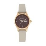 Titan Women's Lagan Chic: Studded Brown Dial watch with & Elegant Hands-2656WL01