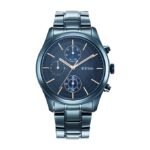 Titan Neo Splash Blue Dial Quartz Multifunction Stainless Steel Strap watch for Men-NS1805QM01