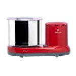 Amirthaa Popular+ - 2L Table Top Wet Grinder (Red)