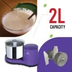 Amirthaa Surabi+ - 2L Table Top Wet Grinder (Lavender)
