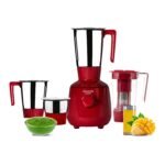 Butterfly Lightning Mixer Grinder, 750 watts, 4 Jars (Red)