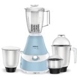Havells Acrylonitrile Butadiene Styrene Energia 750 Watt Mixer Grinder With 4 Jar (Blue), (Model: Ghfmgchb075)