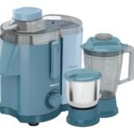 Havells Electro 2 Jar 700 Watts Heavy Duty Juicer Mixer Grinder 2L Detachable Pulp Container Large Size 1-75Ltr Polycarbonate Blending Jar 2 Yr Product Warranty and 5 Yr Motor Manufacturer Warranty