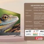 Intex 80 cm (32 inch) HD Ready LED Smart Android TV (LED-SHV32108)