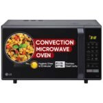 LG 28 L Convection Microwave Oven (MC2846BV, Black, Quartz Heater)