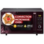 LG 28 L Convection Microwave Oven (MC2886BRUM, Black, With 360° Motorised Rotisserie & Diet Fry)