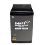 Panasonic 10 Kg Wifi Fully-Automatic Top Loading Smart Washing Machine (NA-F100VF1CB, Dark Silver, 2024 Model, Drynamic Spin)