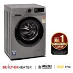 Panasonic 6 kg 5 Star Fully Automatic Front Loading Washing Machine (NA-106MB3L01, Grey)