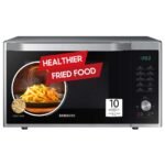 Samsung 32L, Slim Fry, Convection Microwave Oven with Tandoor and Curd making (MC32A7035CT / TL, Stainless Steel, 10 Yr warranty)