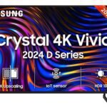 Samsung 108 cm (43 inches) D Series Crystal 4K Vivid Ultra HD Smart LED TV UA43DUE70BKLXL (Black) Pattern Name: Crystal 4K Vivid Series