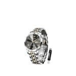 OLEVS Watch for Men Analog Quartz Dress Diamond Business Stainless Steel Watches Waterproof Luminous Date Luxury Wrist Watch