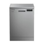 Voltas Beko 14 Place Setting Dishwasher, AquaFlex, AquaIntense (DF14S2,Silver)