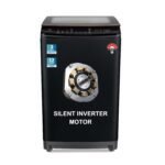 Voltas Beko 7.0 Kg, 5 Star, Inverter, Fully Automatic Top Load Washing Machine (WTL70VPBGF, Black), JET Wash/ Hand Wash, Drum Light,Fountain Wash