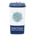 Voltas beko, A Tata Product 7.5 kg Semi-Automatic Top Load Single Tub Washing Machine (WST75UC/BLSSWH2PTD, Blue, Washer only)