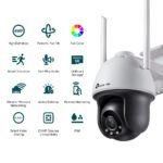 TP-Link VIGI C540-W Wireless Outdoor Wi-Fi Pan Tilt Network Smart Security Camera | 24 hour Full-Color CCTV | 4MP HD | Smart Detection | H.265+ | IP66 Waterproof | Two Way Audio | ONVIF