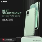 Lava Blaze 5G (Glass Green, 6GB RAM, UFS 2.2 128GB Storage) | 5G Ready | 50MP AI Triple Camera | Upto 11GB Expandable RAM | Charger Included | Clean Android (No Bloatware)