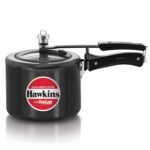 Hawkins 3 Litre Instaa Pressure Cooker, Induction Inner Lid Cooker, Tall Body Hard Anodised Cooker, Best Black Cooker, Black (IIH3T)