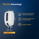 V-Guard Zio Instant Water Geyser | 3 Litre | 3000 W Heating | White-Blue | | 2 Year Warranty