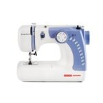 Usha Janome Dream Stitch Automatic Zig-Zag Electric Sewing Machine || 7 Built-In-Stitches || 14 Stitch Function (White & Blue)